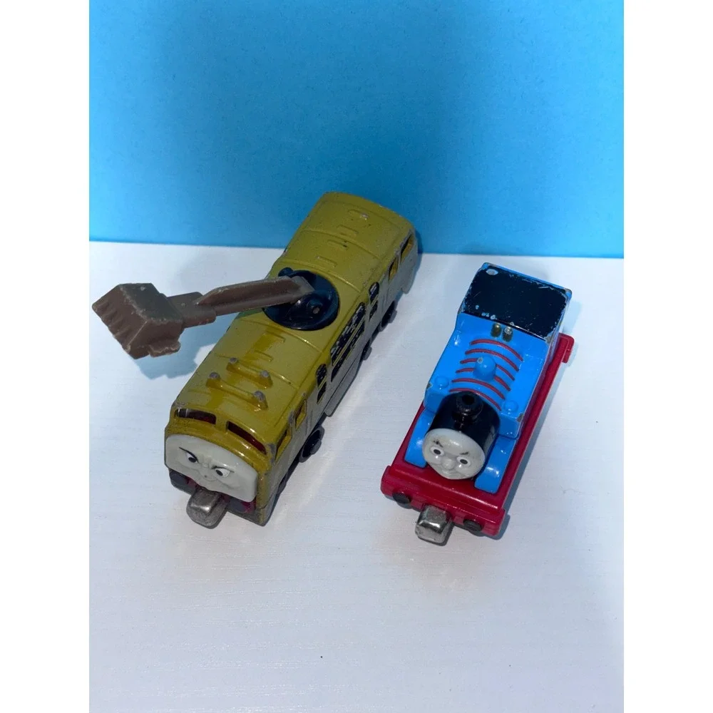Thomas & Friends Take-n-Play Thomas and Diesel 10 Die-Cast Metal Train Lot